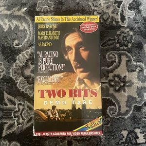 Two Bits VHS Tape Al Pacino 1996